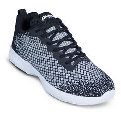 KR Strikeforce Mens Aviator Black/Grey Bowling Shoes
