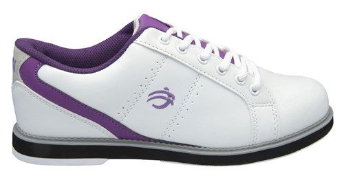 BSI Womens #460 White/Purple-ALMOST NEW Bowling Shoes + FREE SHIPPING