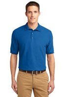Port Authority Mens Silk Touch Polo Shirt Strong Blue Strong Blue