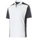 Review the Holloway Mens Division Polo White/Carbon