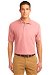 Port Authority Mens Silk Touch Polo Shirt Light Pink