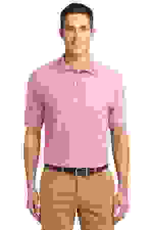 Port Authority Mens Silk Touch Polo Shirt Light Pink MAIN Image - Main Image