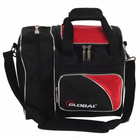900Global Deluxe Single Tote Red/Black Main Image