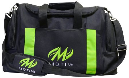 Motiv Deluxe Double Tote Black/Green Main Image
