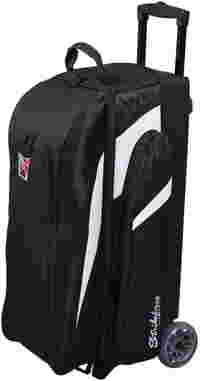 KR Strikeforce Cruiser Smooth Triple Roller Black/White Bowling Bags