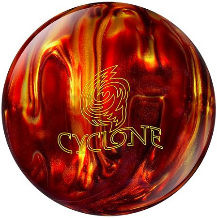 Ebonite Cyclone Fireball Red/Gold X-OUT Main Image