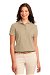 Port Authority Womens Silk Touch Polo Shirt Stone