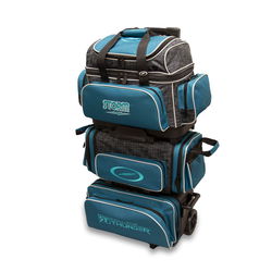 Storm Rolling Thunder 6 Ball Roller Steel Blue Bowling Bags