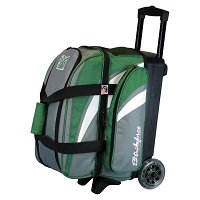 KR Strikeforce Cruiser Double Roller Green Bowling Bags