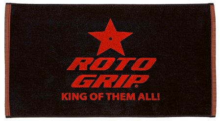 Roto Grip Woven Towel Black/Red Main Image