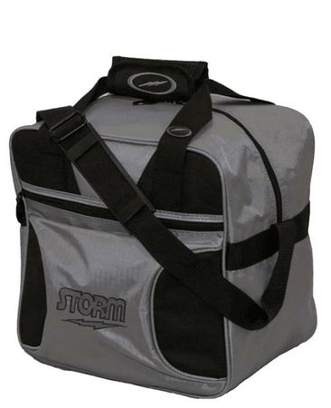 Storm Solo Single Tote Silver/Black Main Image