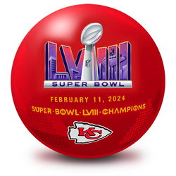 OnTheBallBowling Super Bowl LVIII Champion Kansas City Chiefs Ball Bowling Balls
