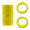 Trending Product : Turbo Grips Quad Soft Power Lift/Oval Mesh Insert Yellow