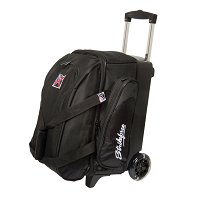 KR Strikeforce Cruiser Smooth Double Roller Black Bowling Bags