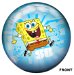 Review the Brunswick Sponge Bob Blue Viz-A-Ball