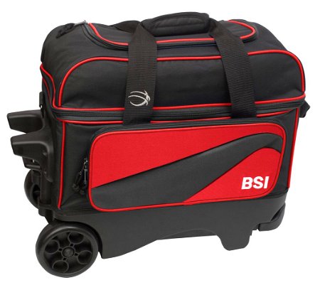 BSI Large Wheel Double Ball Roller Red/Black Main Image