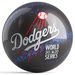 OnTheBallBowling MLB Los Angeles Dodgers 2020 World Series Champs Galaxy Ball Main Image