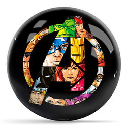 KR Strikeforce Marvel Avengers Logo Bowling Balls