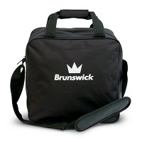 Brunswick TZone Single Tote Black Bowling Bags