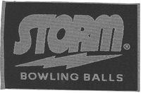Storm Signature Towel Silver/Navy MAIN Image