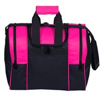 Classic Comet Single Tote Pink/Black Bowling Bags