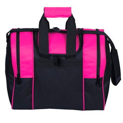 Classic Comet Single Tote Pink/Black Bowling Bags