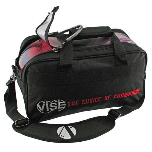 VISE 2 Ball "Clear Top" Tote Black MAIN Image - Main Image