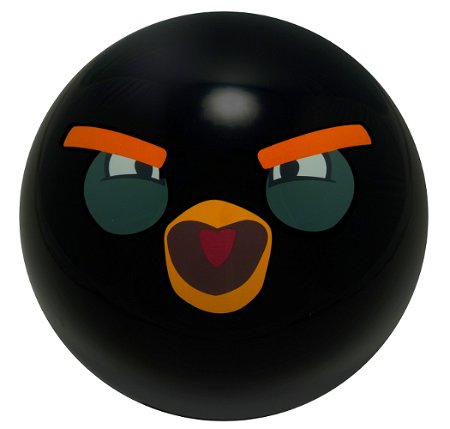 Ebonite Angry Birds Ball Black Bomb Main Image