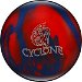 Review the Ebonite Cyclone Blue/Red Sparkle X-OUT