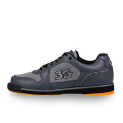 3G Mens Racer Mesh Grey Right Hand Bowling Shoes