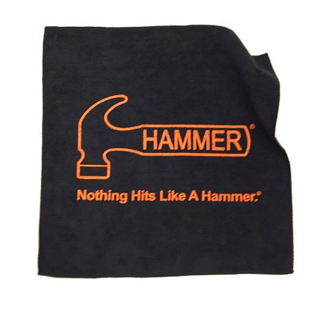Hammer Microfiber Towel Black Main Image