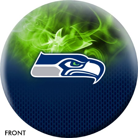 KR Strikeforce NFL on Fire Seattle Seahawks Ball Main Image