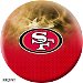 Review the KR Strikeforce NFL on Fire San Francisco 49ers Ball