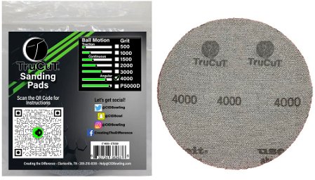 CtD TruCut 4000 Grit Sanding Pad Main Image