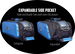 Hammer Carbon Shield Triple Tote Blue Alt Image