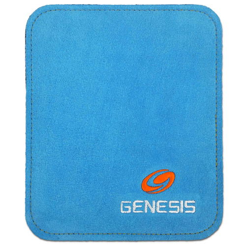 Genesis Pure Pad Buffalo Leather Ball Wipe Blue MAIN Image - Main Image