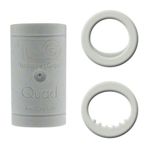 Turbo Grips Quad2 White Inserts MAIN Image - Main Image