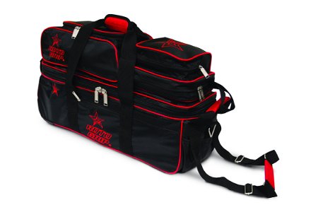 Roto Grip 3 Ball Tote/Roller Black/Red Main Image