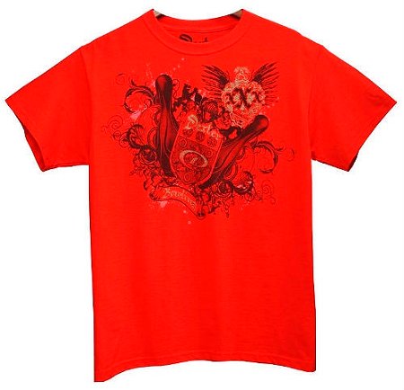 Dexter Coat of Arms Red T-Shirt Main Image