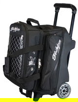 Sale Priced Bag: KR Strikeforce Royal Flush Double Roller Black