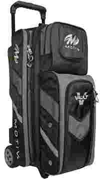 Motiv Vault Triple Roller Covert Black Bowling Bags