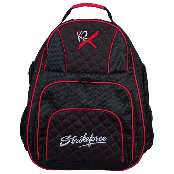KR Strikeforce Royal Flush Deuce 2 Ball Backpack Black/Red Main Image