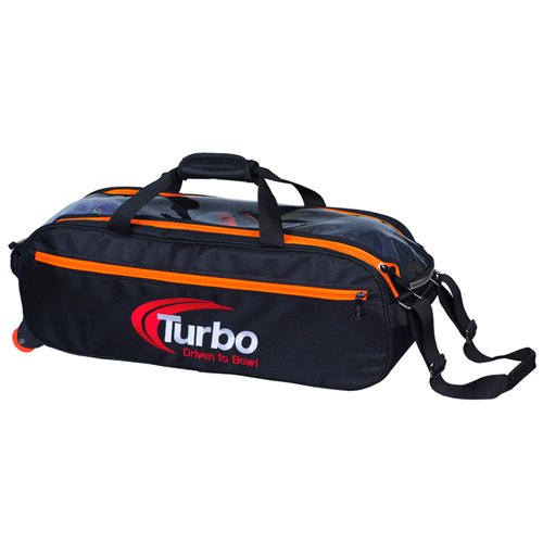Turbo Pursuit Slim Triple Tote Orange/Black Main Image