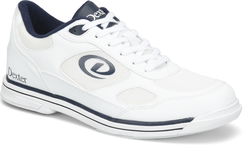 Dexter Mens Randy White/Navy Bowling Shoes