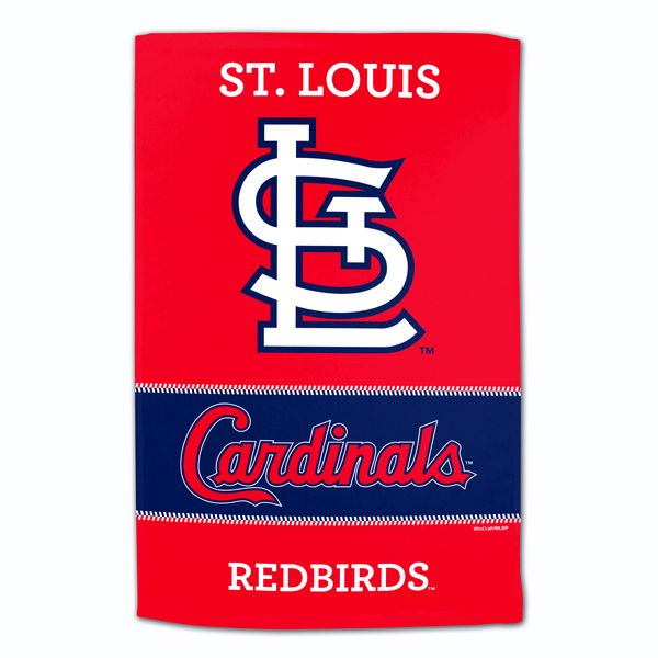 Baseball Cardinal Bath Towel