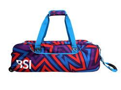 BSI Triple Roller/Tote Teal/Purple/Red Bowling Bags