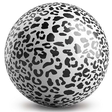 OnTheBallBowling White Leopard Ball Main Image