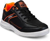 KR Strikeforce Mens Flyer Lite Black/Orange Bowling Shoes