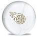 Review the OnTheBallBowling NFL Tennessee Titans White Marble Ball