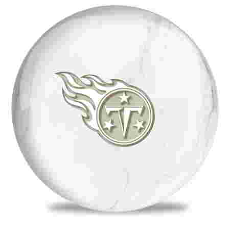 OnTheBallBowling NFL Tennessee Titans Marble Ball Main Image